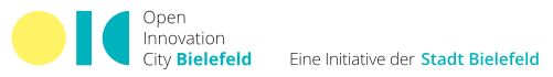 Open Innovation City Bielefeld Logo Dark